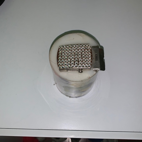 Vintage Rhinestone belt buckle - Picture 1 of 5